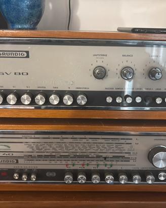 Sistema vintage Grundig anni 60/70