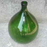 Damigiana verde decorativa per hobbysti