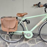 Bicicletta unisex verde acqua