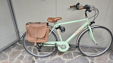 Bicicletta unisex verde acqua