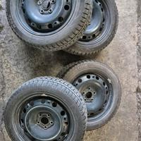 195 50 r 15 invernali con cerchi