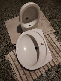 lavandino/ bidet Pozzi Ginori serie sospesa 