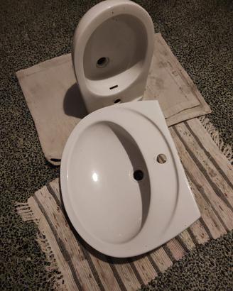 lavandino/ bidet Pozzi Ginori serie sospesa 