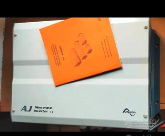 inverter AJ  sinusoidale onda pura 24 vt 2400 watt