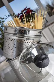 Pentola Cuocipasta Cuoci E Vedi Acciaio Inox 18/10