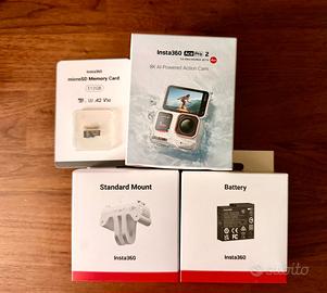 Insta360 Ace Pro 2 White + microSD 512 GB sigillat