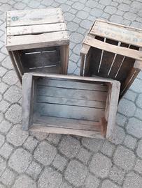 cassette legno vintage 
