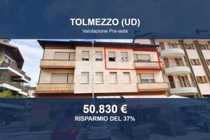 Immobile in asta di 78 m² con box auto a Tolmezzo