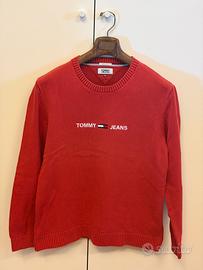 Maglione Tommy Jeans Rosso taglia L