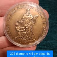 Medaglia commemorativa in bronzo