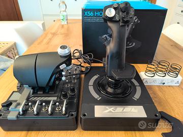 Logitech X56 Hotas con mod throttle scatola