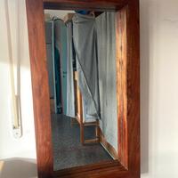 Specchio cornice legno massello