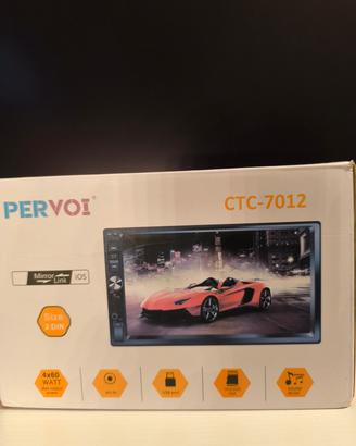 Autoradio 2 DIN 7" PERVOI CTC-7012