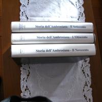 3 volumi Edizioni Cariplo Storia dell'Ambrosiana