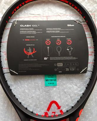 Racchetta Wilson Clash V3 nuova con cartellino