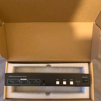 Switch KVM 3 PC 2 Monitor HDMI 4K60Hz