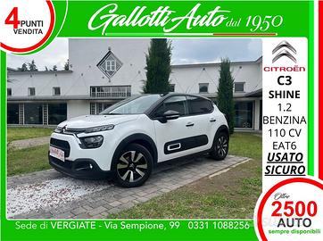 Citroen C3 1.2 puretech Shine s&s 110cv eat6