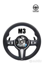 VOLANTE SPORTIVO BMW M3/M5 NUOVO in pelle