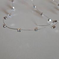 Filo di strass per capelli 