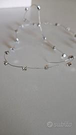 Filo di strass per capelli 