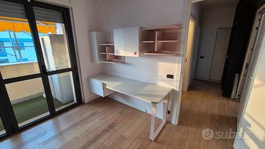 Cameretta bambina letto sospeso