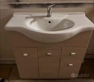 Mobile Lavabo Bagno Specchiera