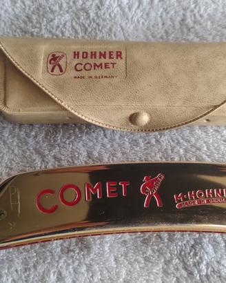 HARMONIKA COMET 40  HOHNER SUPER OK CON CUSTODIA