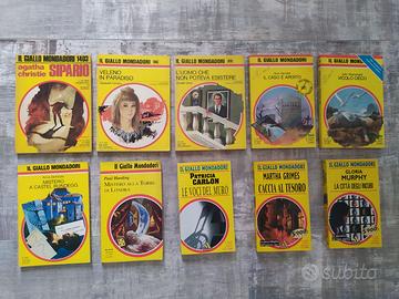 Lotto 10 - 10 volumi - Il Giallo Mondadori