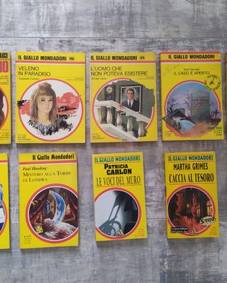 Lotto 10 - 10 volumi - Il Giallo Mondadori