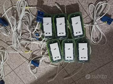 6 prese per rasoio per hotel BTicino Matix AM5460