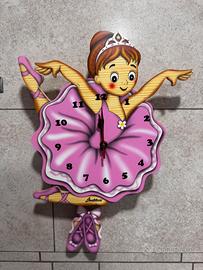 Bartolucci orologio ballerina da parete