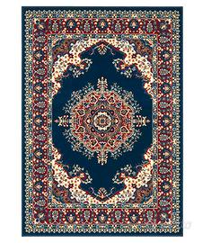 Tappeto Orientale Blu 140x200 classico persiano