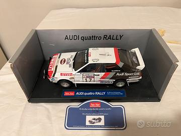 Modellino Auto Audi 4 Rally - Scala 1:18 Sun Star