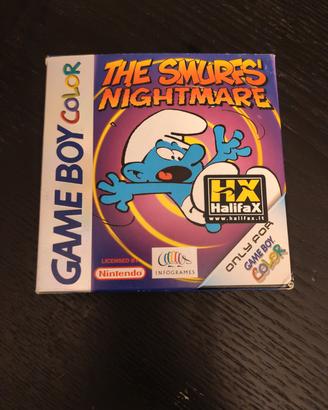The Smurfs Nightmare GBC - Completo CIB (Halifax)