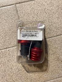 Coppia bilanceri/contrappesi manubrio, fori da 17