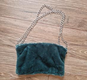 borsa pelosa verde 