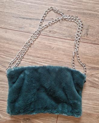 borsa pelosa verde 