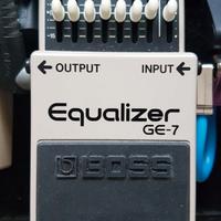 Boss GE7 Equalizzatore a pedale GE 7 Equalizer