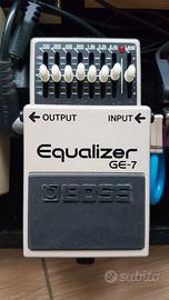 Boss GE7 Equalizzatore a pedale GE 7 Equalizer
