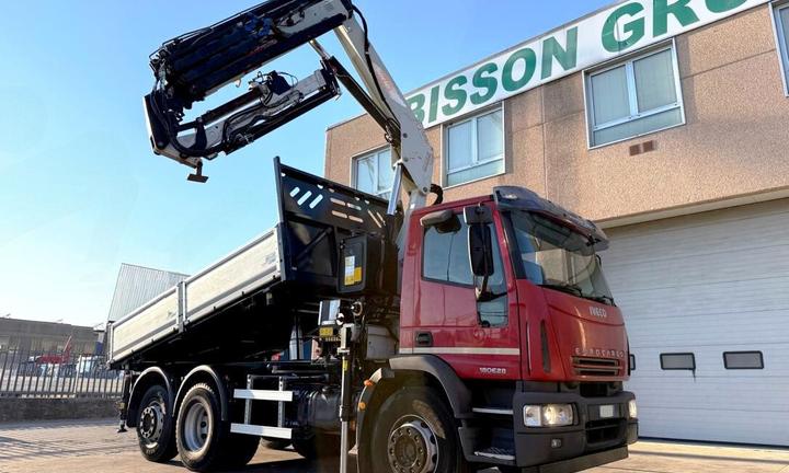 IVECO EUROCARGO 180E28 Camion/ Ribal/ Gru