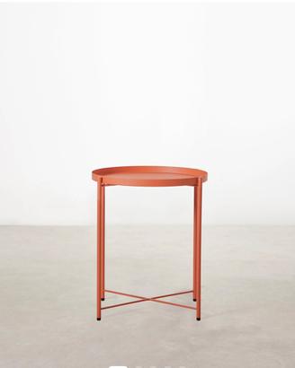 Tavolino in metallo arancione - Noko NorthDeco