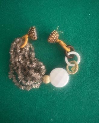 Bracciale morbido con pietre