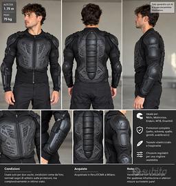 Giacca protettiva moto / motocross/ MTB