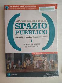 Spazio Pubblico 1 Libro Scuole Superiori STORIA