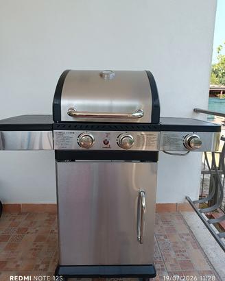 barbecue a gas Indianapolis 3 titanium 
