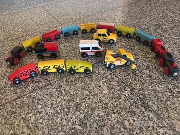 Treno legno Ikea/Brio