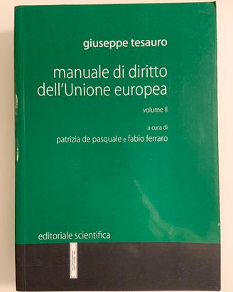 Manuale di diritto dell’Unione Europea Volume II