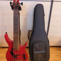 Basso Ukulele Kala SUB 4 elettrico