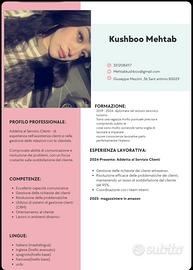 Alberghiera commessa Scaffalista magazziniere