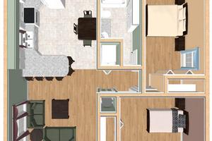 Meraviglioso quadrilocale arredato